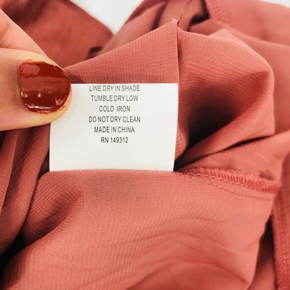 Saint + Secrets Brown Fit & Flare Midi‎ Dress - Women's Size Medium - Picture 6 of 11